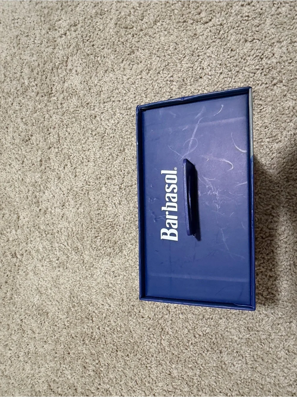 Barbasol Rechargeable LCD Head Shaver Set — Blue